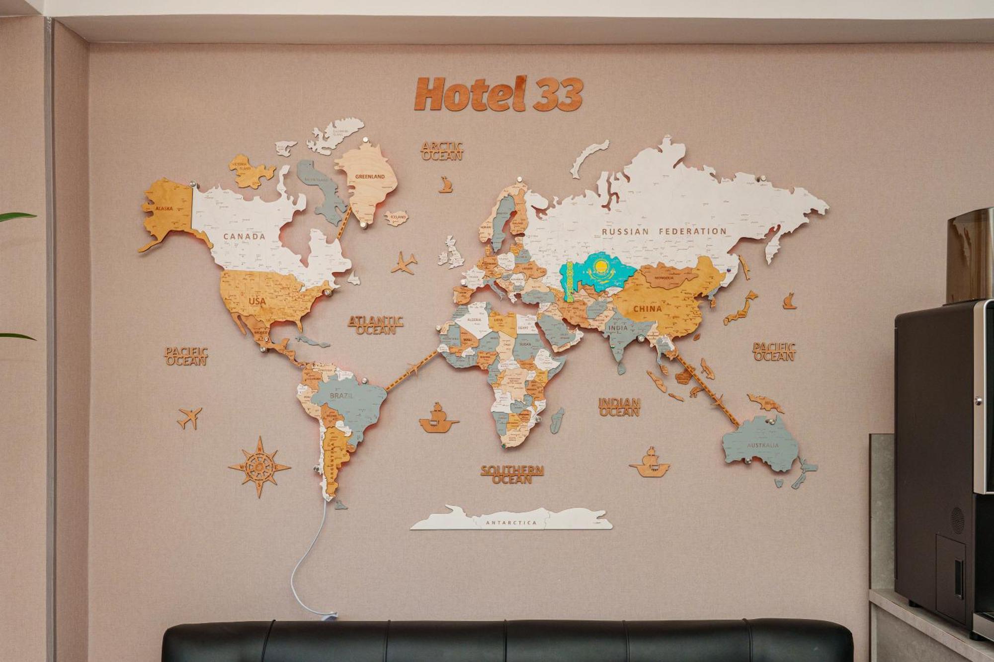 Hotel 33 Алматы Экстерьер фото